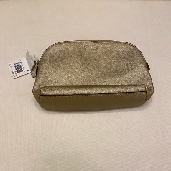 Coach Darcy Leather Cosmetic Case - Picture 1 of 4